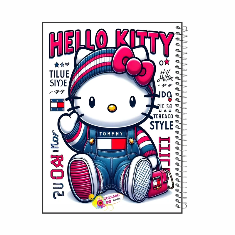 دفتر نقاشی 60 برگ گلبرگ مدل کیتی کد 2159