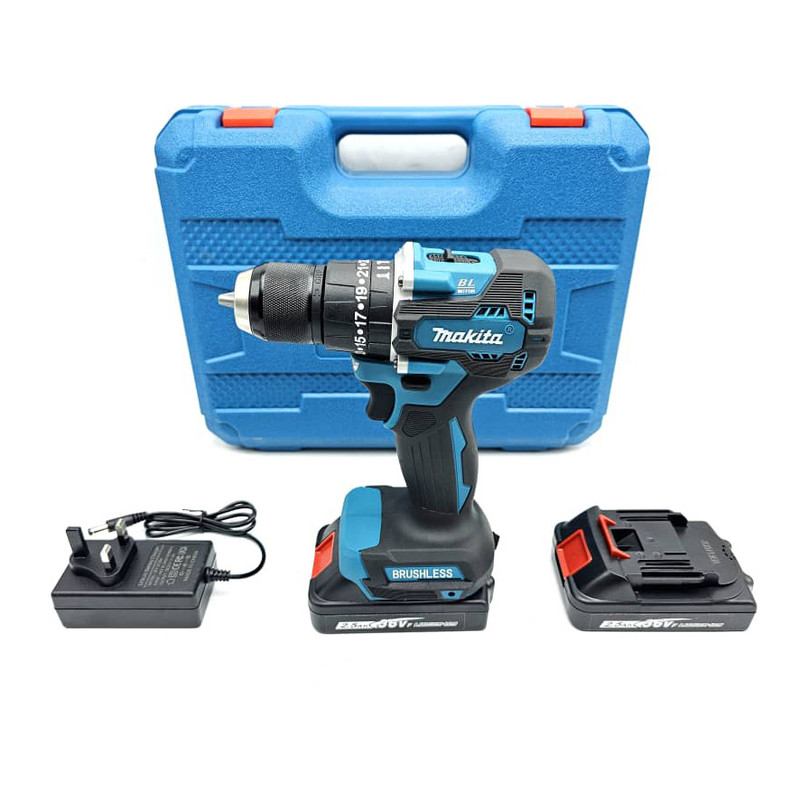 مجموعه 30 عددی دریل پیچ گوشتی شارژی چکشی ماکیتا مدل 001 مجموعه 30 عددی دریل پیچ گوشتی شارژی چکشی ماکیتا مدل 001