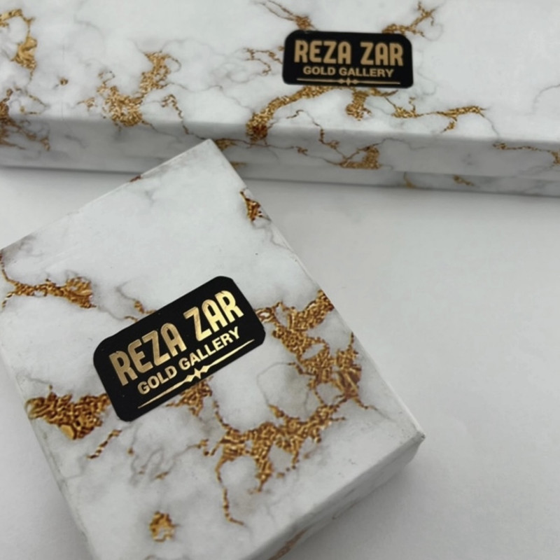 زنجیر طلا 18 عیار زنانه رضا زر مدل آجری زنجیر طلا 18 عیار زنانه رضا زر مدل آجری