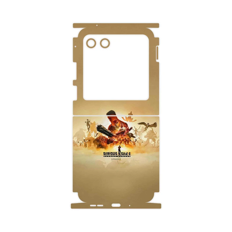 برچسب پوششی ماهوت مدل Serious Sam Game Series-FullSkin مناسب برای گوشی موبایل موتورولا Razr 40 Ultra