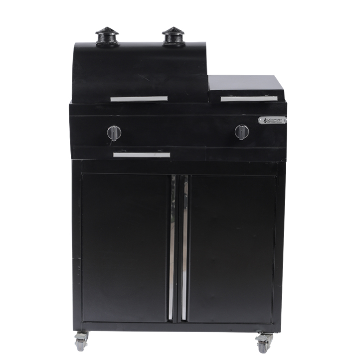 باربیکیو شومینه بیستون مدل BBQ.Gp80-k