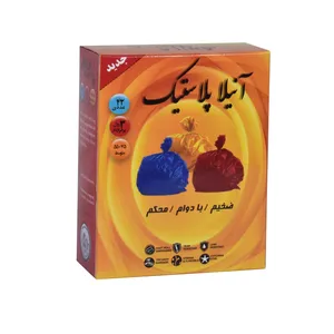 کیسه زباله آنیلا پلاستیک مدل A01 بسته 3 عددی