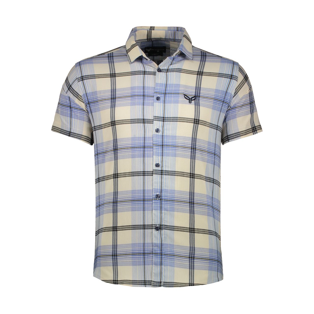 پیراهن آستین کوتاه مردانه پیکی پوش مدل M02514