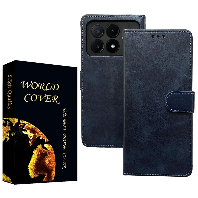 کیف کلاسوری دنیای قاب طرح Magneti کد D004 مناسب برای گوشی موبایل شیائومی Poco X6 Pro 5G