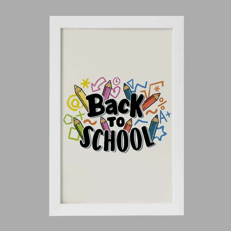 تابلو خندالو مدل بازگشت به مدرسه کد 30039