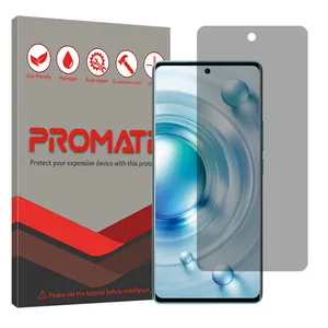 Promate Resistant model privacy screen protector suitable for Vivo X80 mobile phone