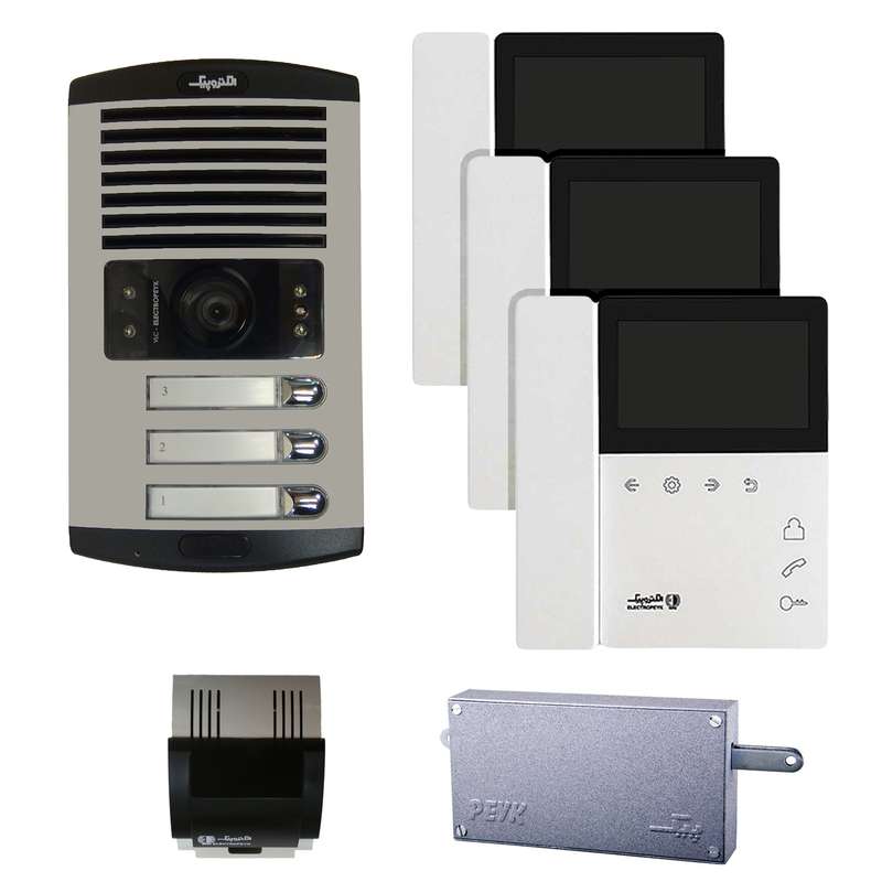 دربازکن تصویری الکتروپیک مدل 897 / 1086 مجموعه 6 عددی دربازکن تصویری الکتروپیک مدل 897 / 1086 مجموعه 6 عددی