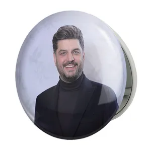 آینه جیبی خندالو طرح سام درخشانی مدل تاشو کد 6332 