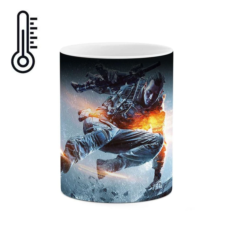 ماگ حرارتی کاکتی مدل Battlefield کد mgh10991