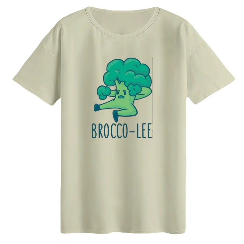 تی‌شرت لانگ آستین کوتاه زنانه مدل بروکلی