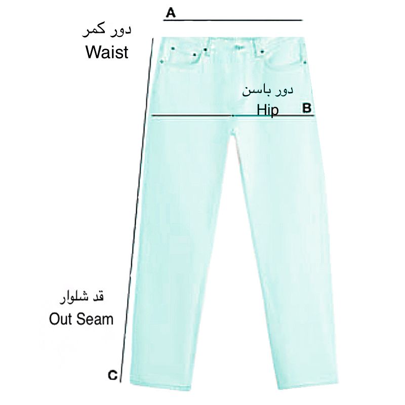 شلوار جین مردانه مکس مدل Plain Slim Fit -  - 11
