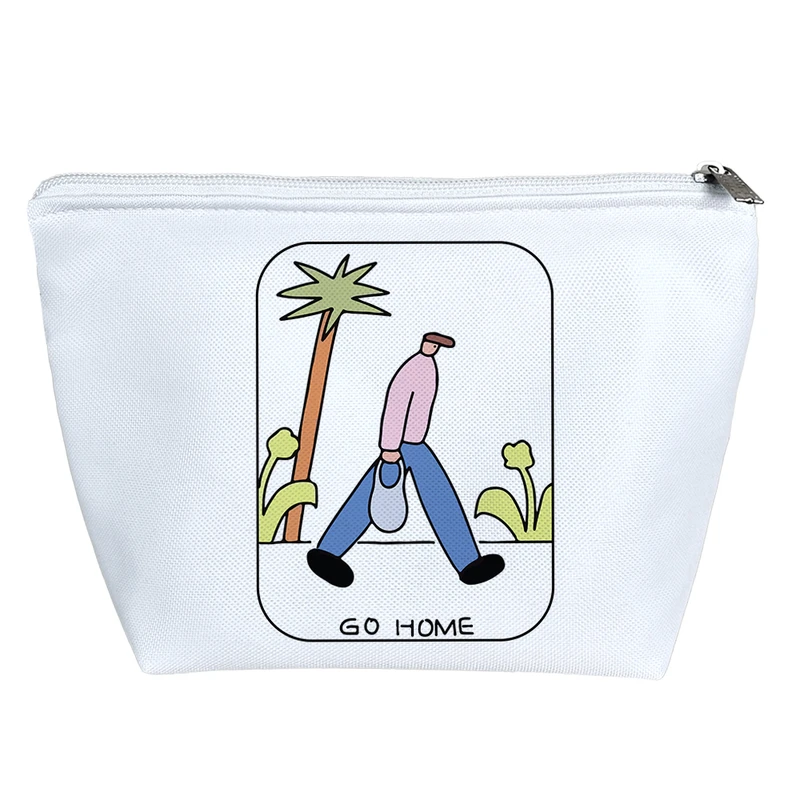 کیف لوازم آرایش دخترانه خندالو مدل Go Home کد 9219