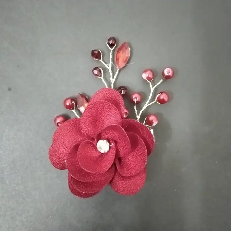 گیره مو دخترانه مدل گلدار