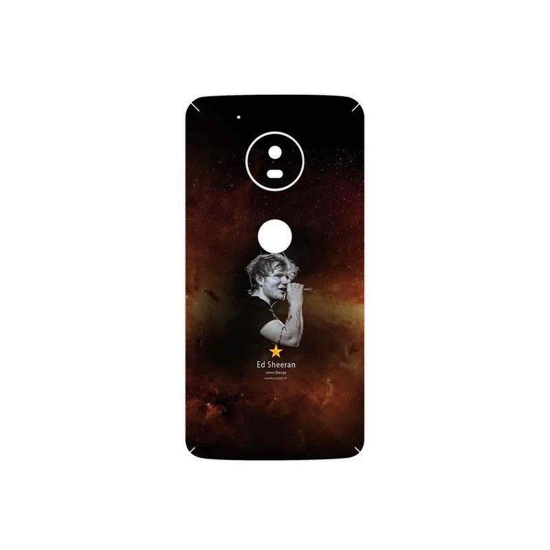 برچسب پوششی ماهوت مدل Ed Sheeran مناسب برای گوشی موبایل موتورولا Moto G5