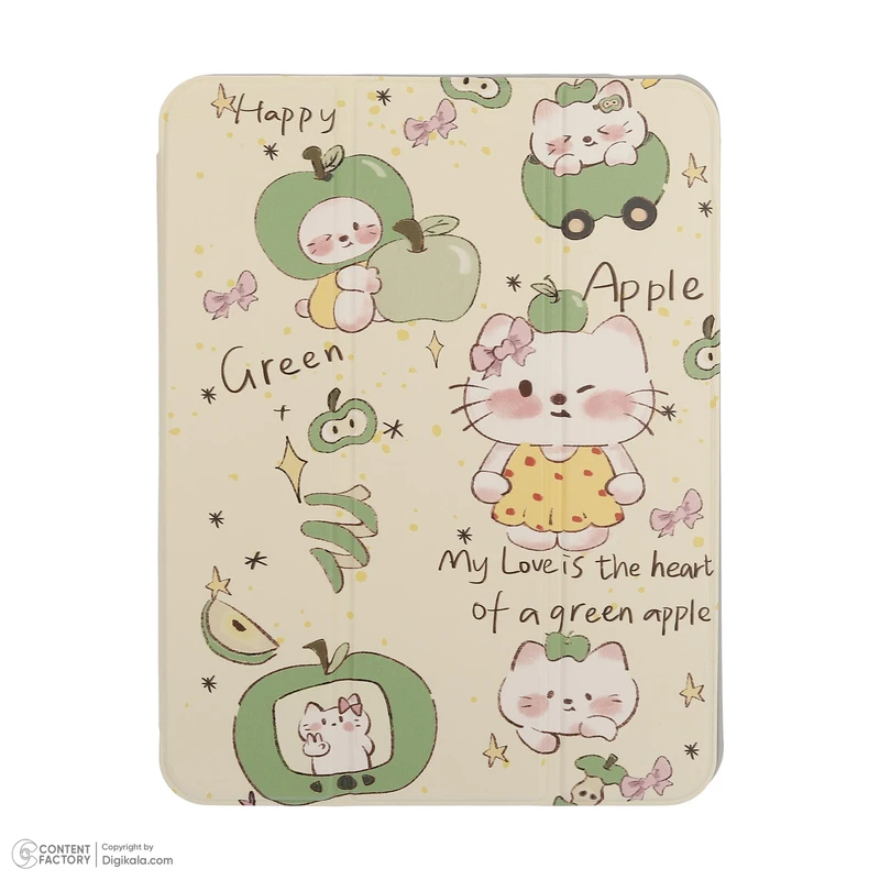 کیف کلاسوری دی کیس مدل Happy مناسب برای تبلت اپل iPad 2022 10th Generation-10.9 inch