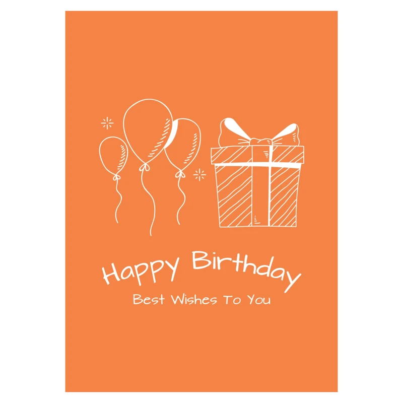 کارت پستال مدل Happy birthday کد 10