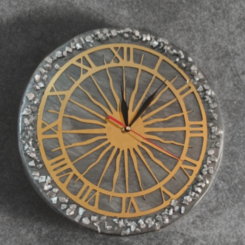 عکس شماره 2 : ساعت دیواری چوبی مدل پرتو کد 001