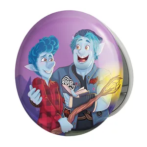 آینه جیبی خندالو طرح به پیش Onward مدل تاشو کد 4834 