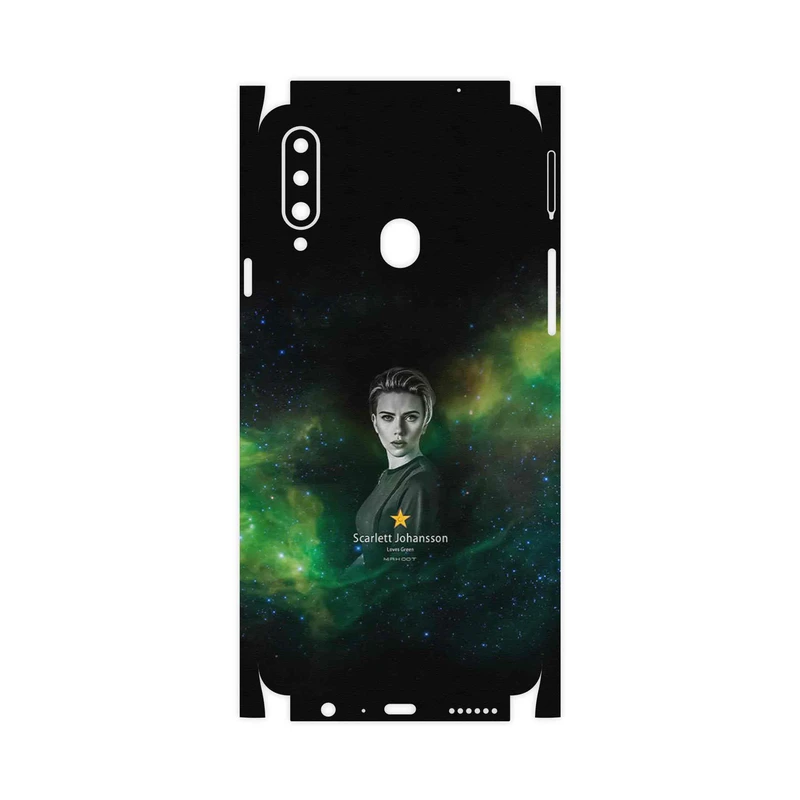برچسب پوششی ماهوت مدل Scarlett Johansson-FullSkin مناسب برای گوشی موبایل سامسونگ Galaxy A20s