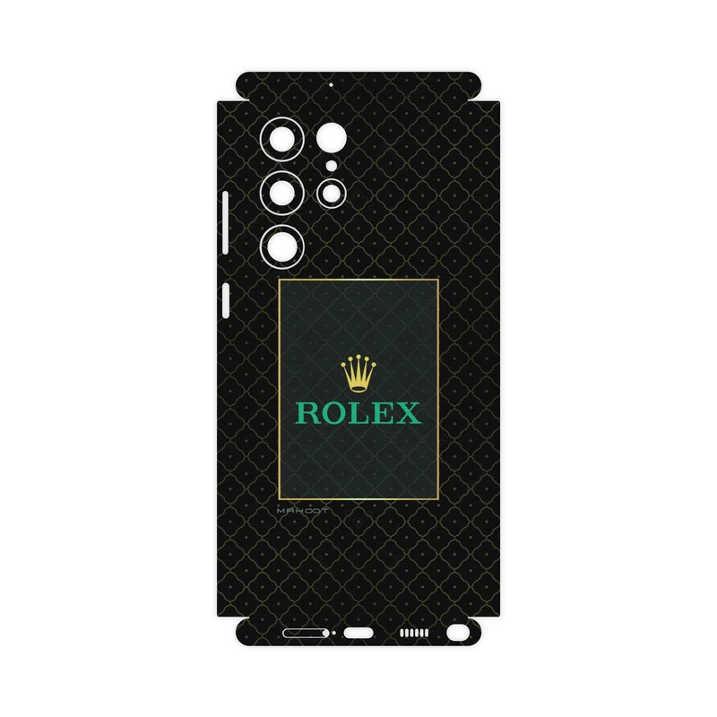 برچسب پوششی ماهوت مدل Rolex-Logo-FullSkin مناسب برای گوشی موبایل سامسونگ Galaxy S22 Ultra 5G