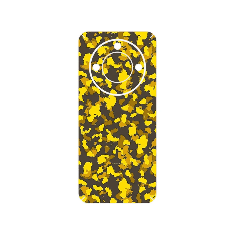 برچسب پوششی ماهوت مدل Yellow Infantry Army مناسب برای گوشی موبایل آنر X9c Smart