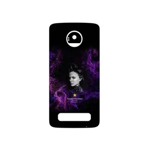 MAHOOT Natalie Portman Cover Sticker for Motorola Moto Z