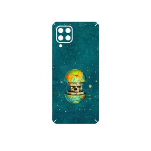MAHOOT Collage of Earth Face Cover Sticker for Samsung Galaxy M32