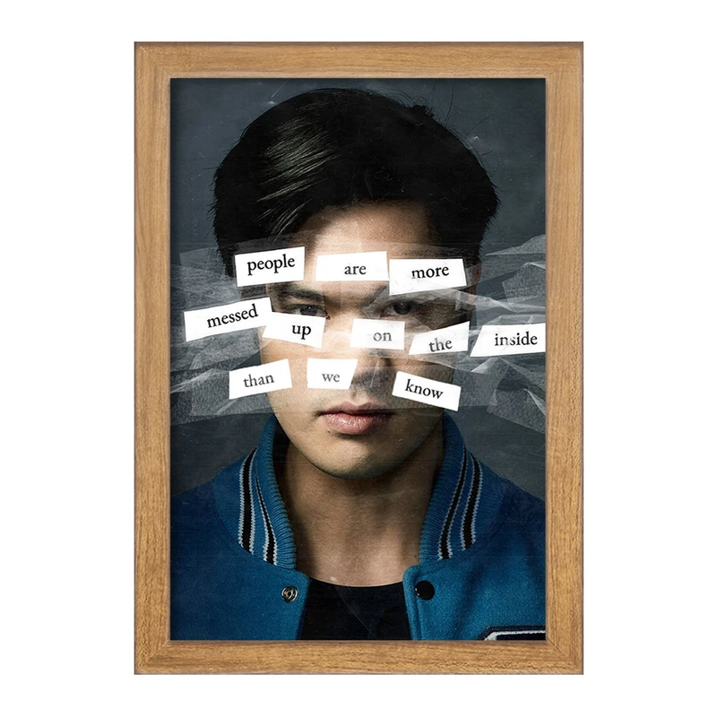 تابلو خندالو مدل زک 13دلیل برای اینکه Reasons Why13  کد 20366