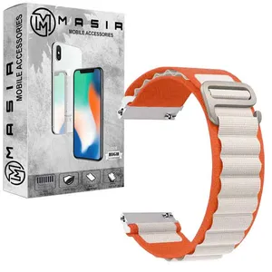 بند مسیر مدل LOOP ALPINE کد dual color مناسب برای ساعت هوشمند سامسونگ Galaxy Watch Active 2 40 mm