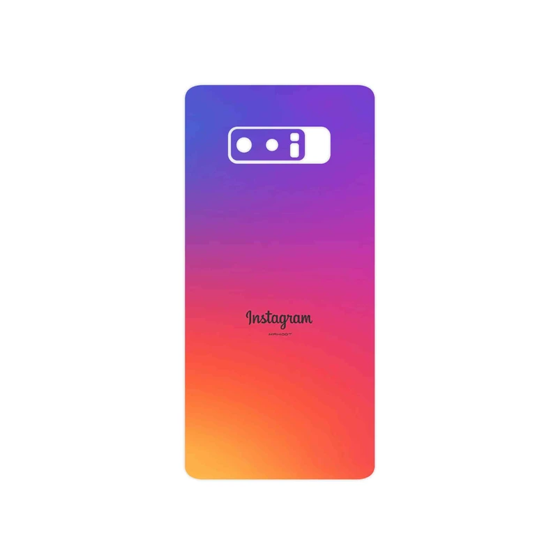 برچسب پوششی ماهوت مدل Instagram مناسب برای گوشی موبایل سامسونگ Galaxy Note 8