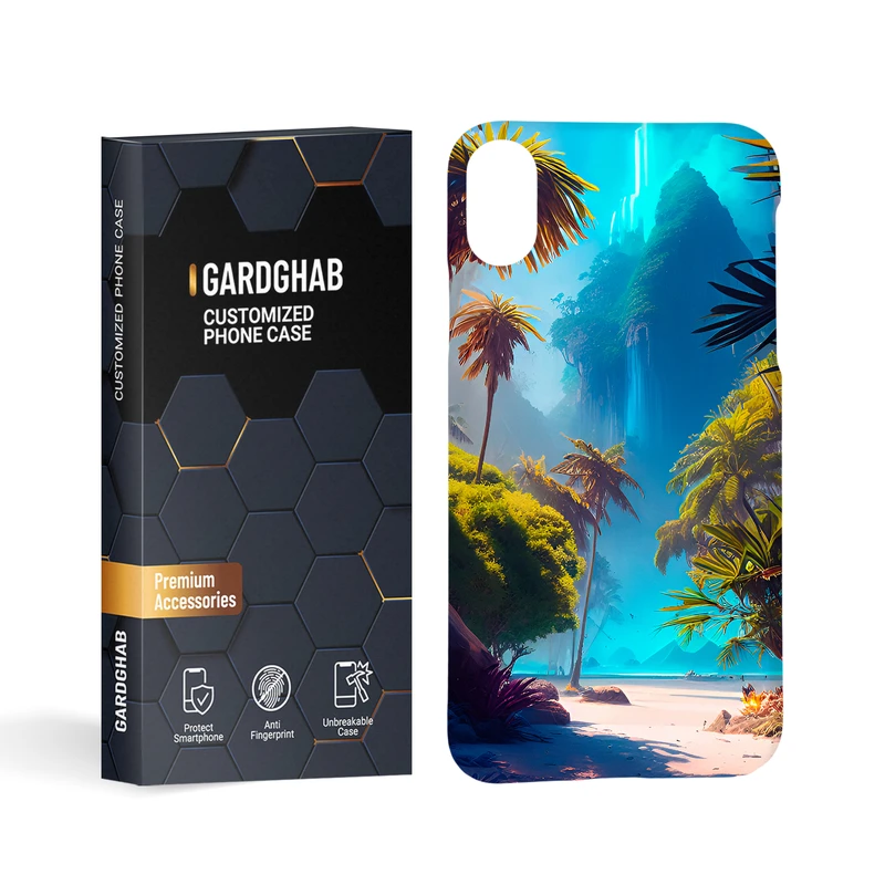   کاور گارد قاب مدل ساده مناسب برای گوشی موبایل اپل iphone x / xs