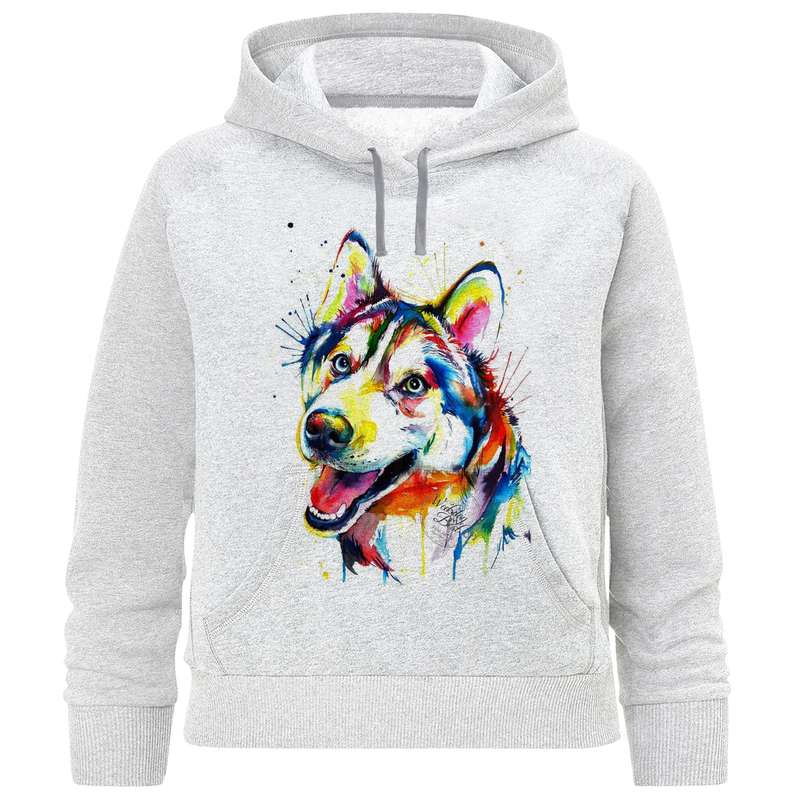 هودی پسرانه مدل گرگ W676