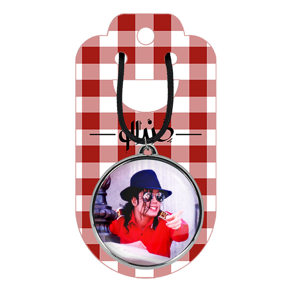 گردنبند خندالو مدل مایکل جکسون Michael Jackson کد 1922419218