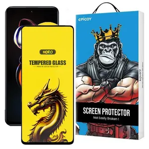 Epicoy Golden Dragon Glass Screen Protector For Xiaomi Redmi Note 12T Pro/ Note 11T Pro Plus/ Note 11T Pro/ Note 11T 5G/ Note 11S 5G