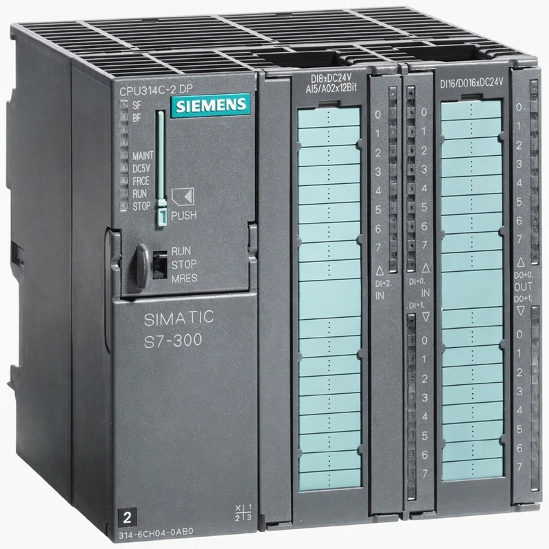 پردازنده PLC زیمنس مدل CPU 314C-2 DP کد 6ES7314-6CH04-0AB0