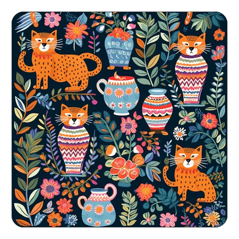 مگنت کاکتی طرح حیوانات رنگی مدل mp25735