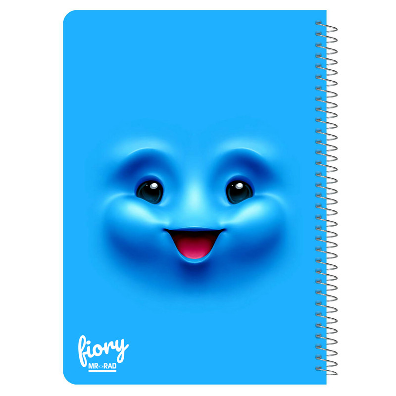 دفتر مشق مستر راد مدل ایموجی کیوت کد funny face 1569