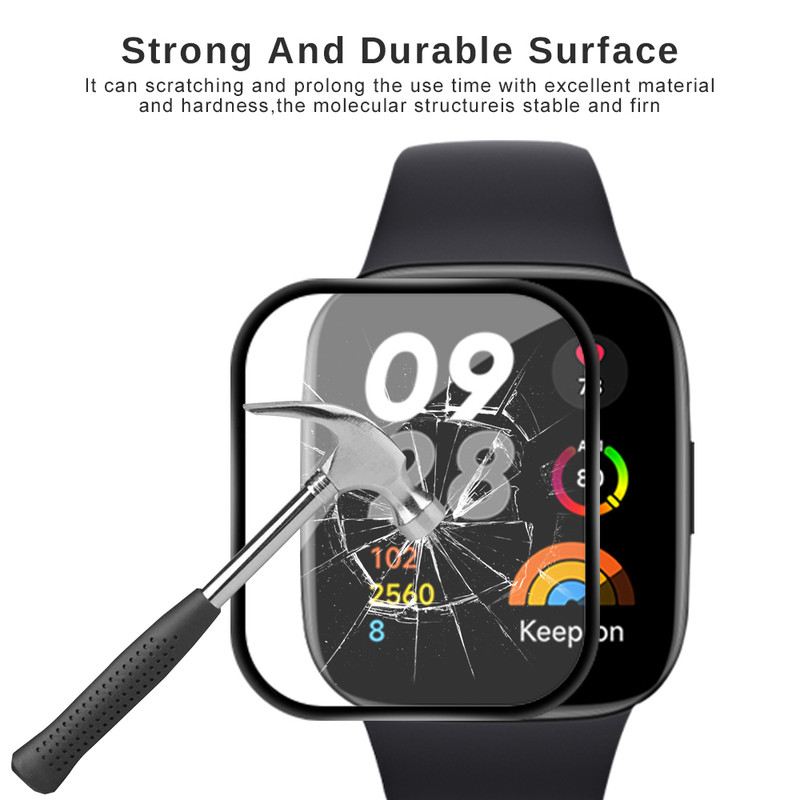محافظ صفحه نمایش گریفین مدل pmma مناسب برای ساعت هوشمند شیائومی Redmi watch 3 active 3 در وبزینر محافظ صفحه نمایش گریفین مدل pmma مناسب برای ساعت هوشمند شیائومی Redmi watch 3 active