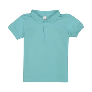 پولوشرت پسرانه نوزادی ال سی وایکیکی مدل 0SO053Z1-BLUE