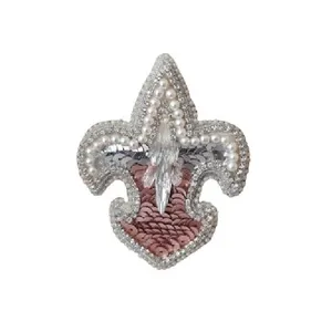 سنجاق سینه طرح گل کد B 3