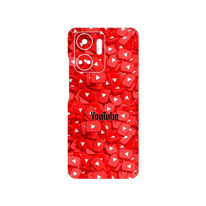 برچسب پوششی ماهوت مدل Youtube مناسب برای گوشی موبایل آنر X7a