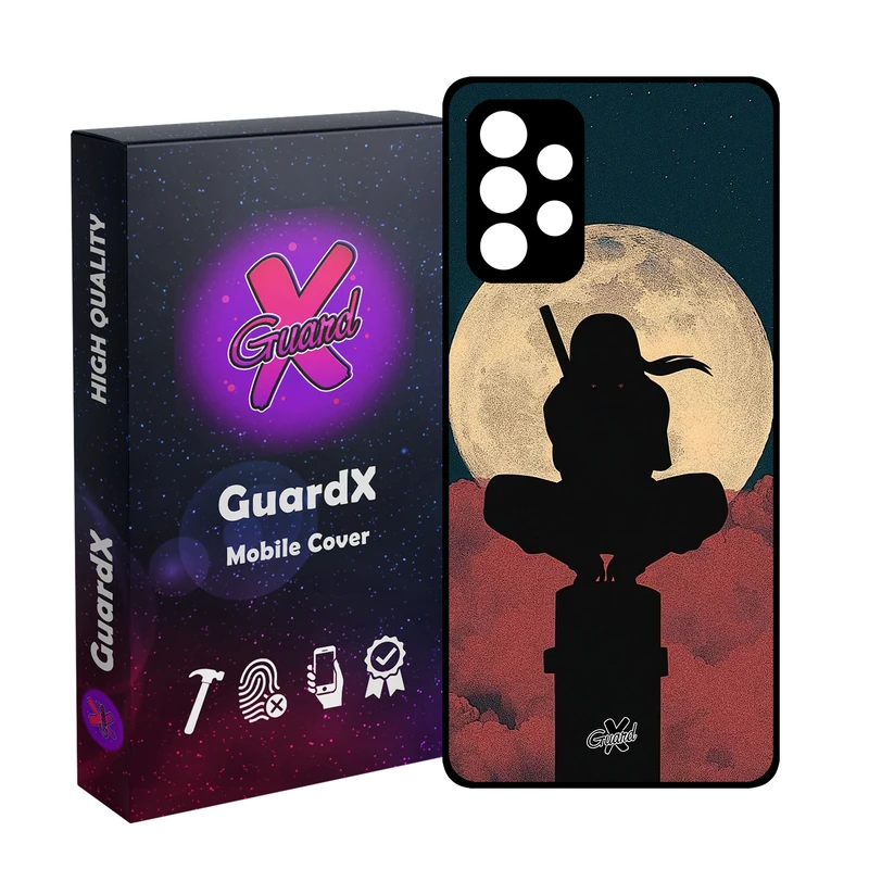 کاور گارد ایکس طرح ایتاچی انیمه مدل Glass10558 مناسب برای گوشی موبایل سامسونگ Galaxy A32 4G
