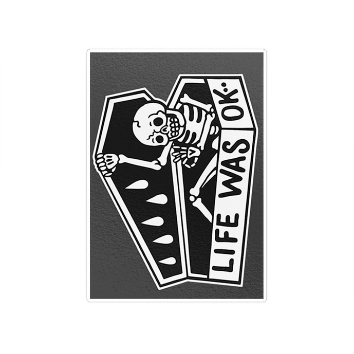 استیکر تزئینی موبایل و تبلت ماسا دیزاین مدل SM00015 DEAD