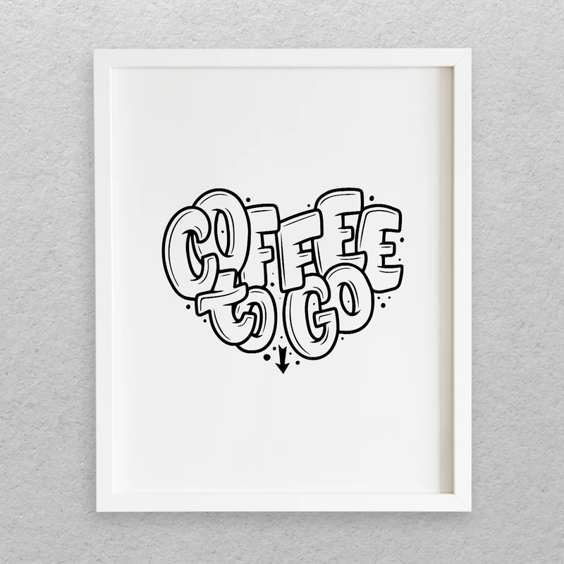 تابلو مدل نوشته انگلیسی کد 715