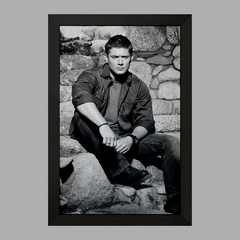 تابلو خندالو مدل دین وینچستر سریال سوپرنچرال Supernatural کد 24533