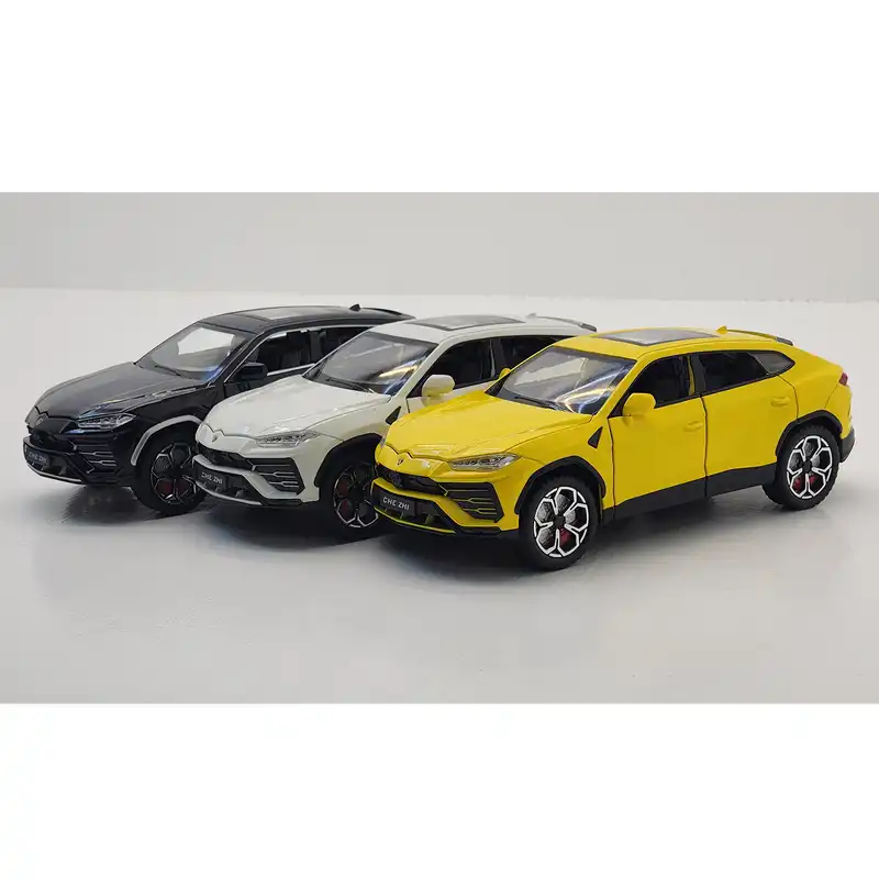 ماشین بازی ناب سل مدل چراغ دار فلزی لامبورگینی اوروس دودزا