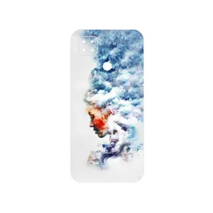 MAHOOT Women and the Cloud Digital Art Cover Sticker for Xiaomi Poco C31