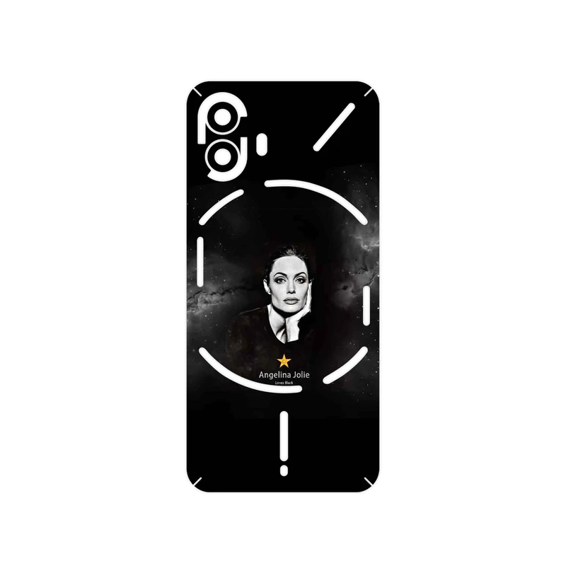 برچسب پوششی ماهوت مدل Angelina Jolie مناسب برای گوشی موبایل ناتینگ Phone 2
