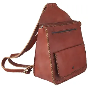 کوله پشتی چرمی کد 53009