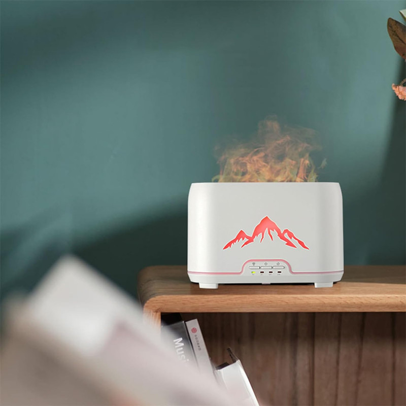 دستگاه بخور سرد مدل کوهستان طرح شعله های آتش